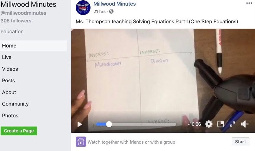 “Millwood Minutes”